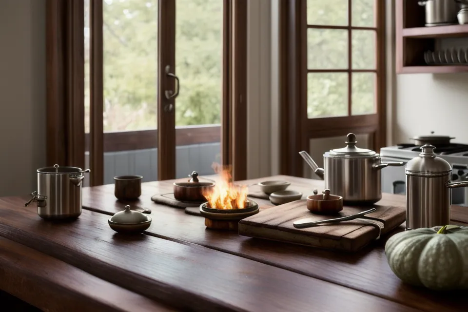 Facturas y café sobre una mesa de madera, ejemplo de cómo hablar de dinero en pareja sin discutir