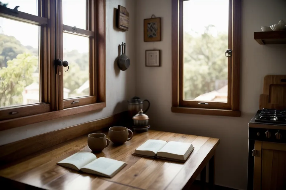 Manos de una pareja compartiendo un mate en la mesa de la cocina, sugiriendo diálogo y vida en pareja sin discusiones