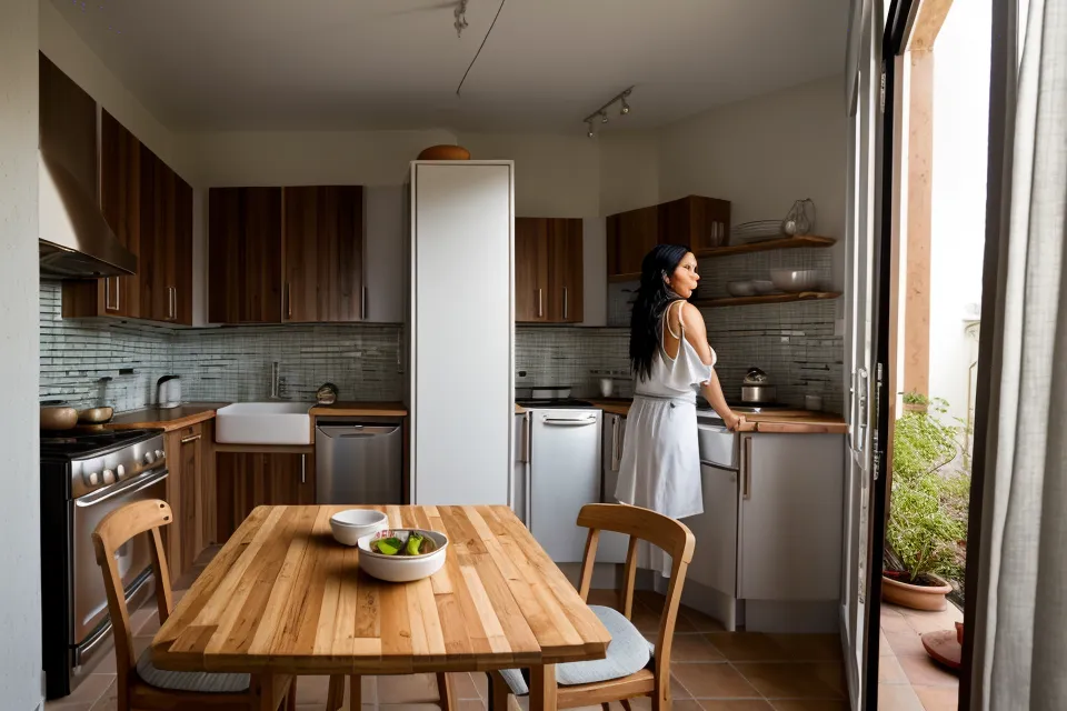 Celulares dejados de lado en la cocina mientras una pareja comparte un mate, un paso simple de comunicación de pareja